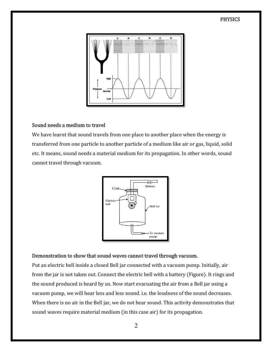 Propagation of Sound - Page 2