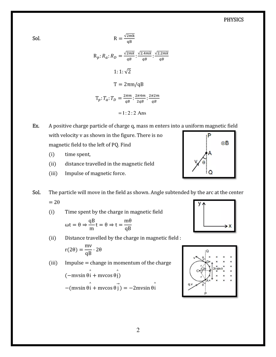 Motion in a Magnetic Field - Page 2