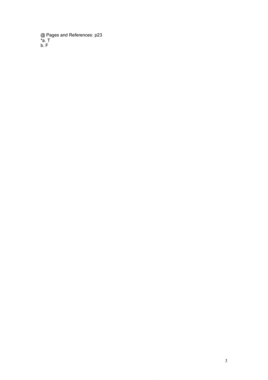 Chapter 1 The Concept of Strategy True False - Page 3