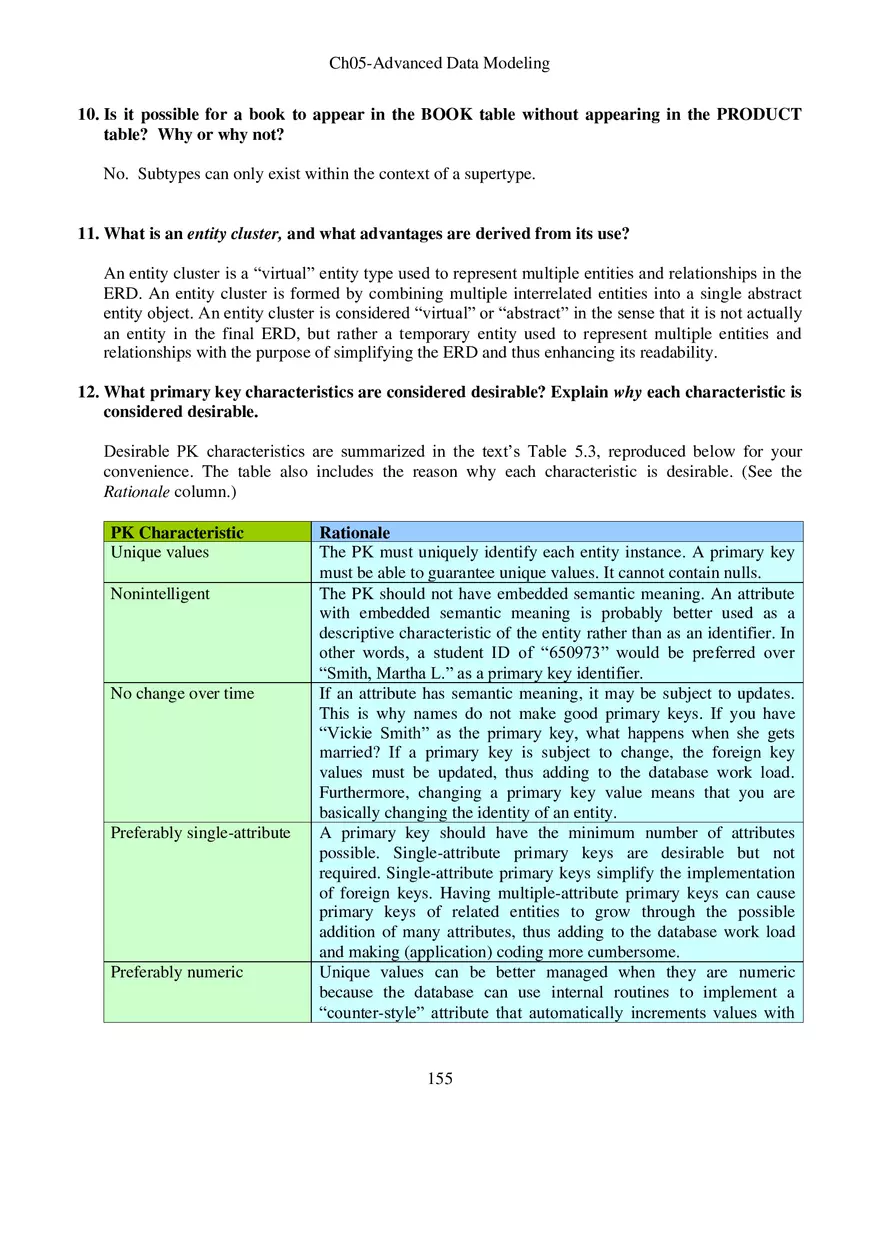 Chapter 05  Advanced Data Modeling Answers - Page 5