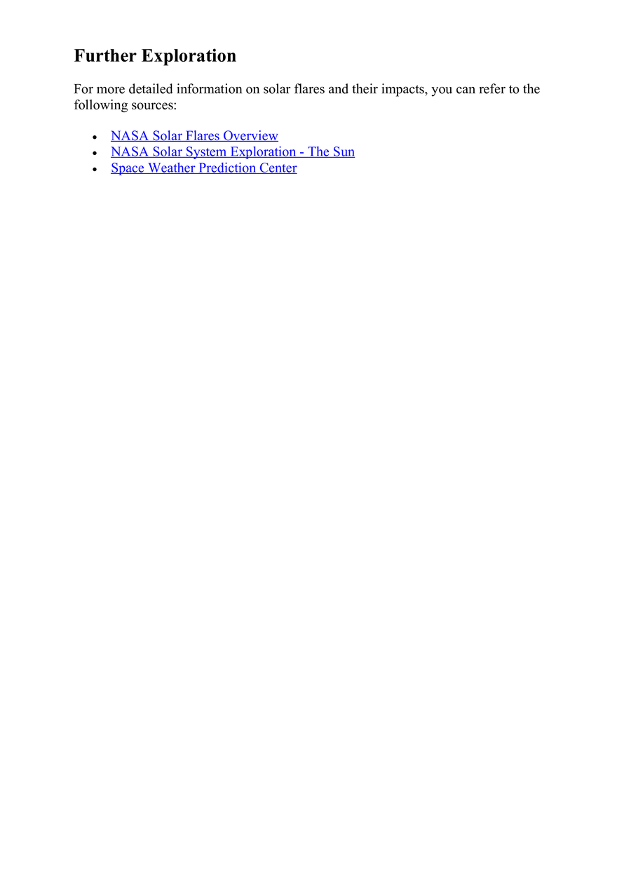 Understanding Solar Flares - Page 2