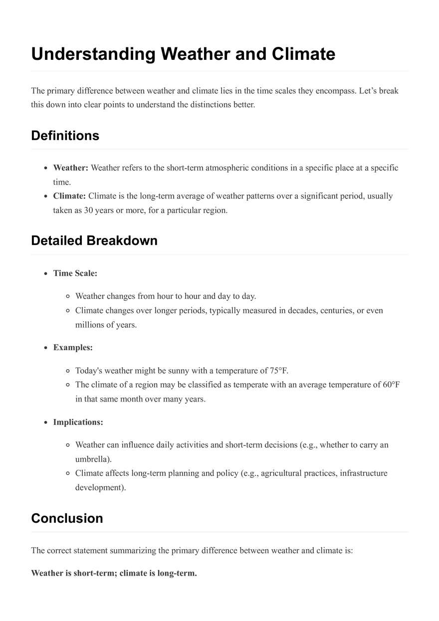 Understanding Weather and Climate - Page 1