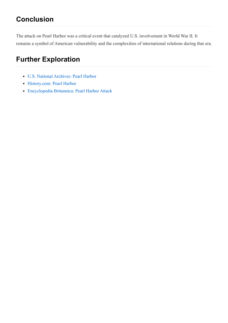 What Happened at Pearl Harbor? - Page 2