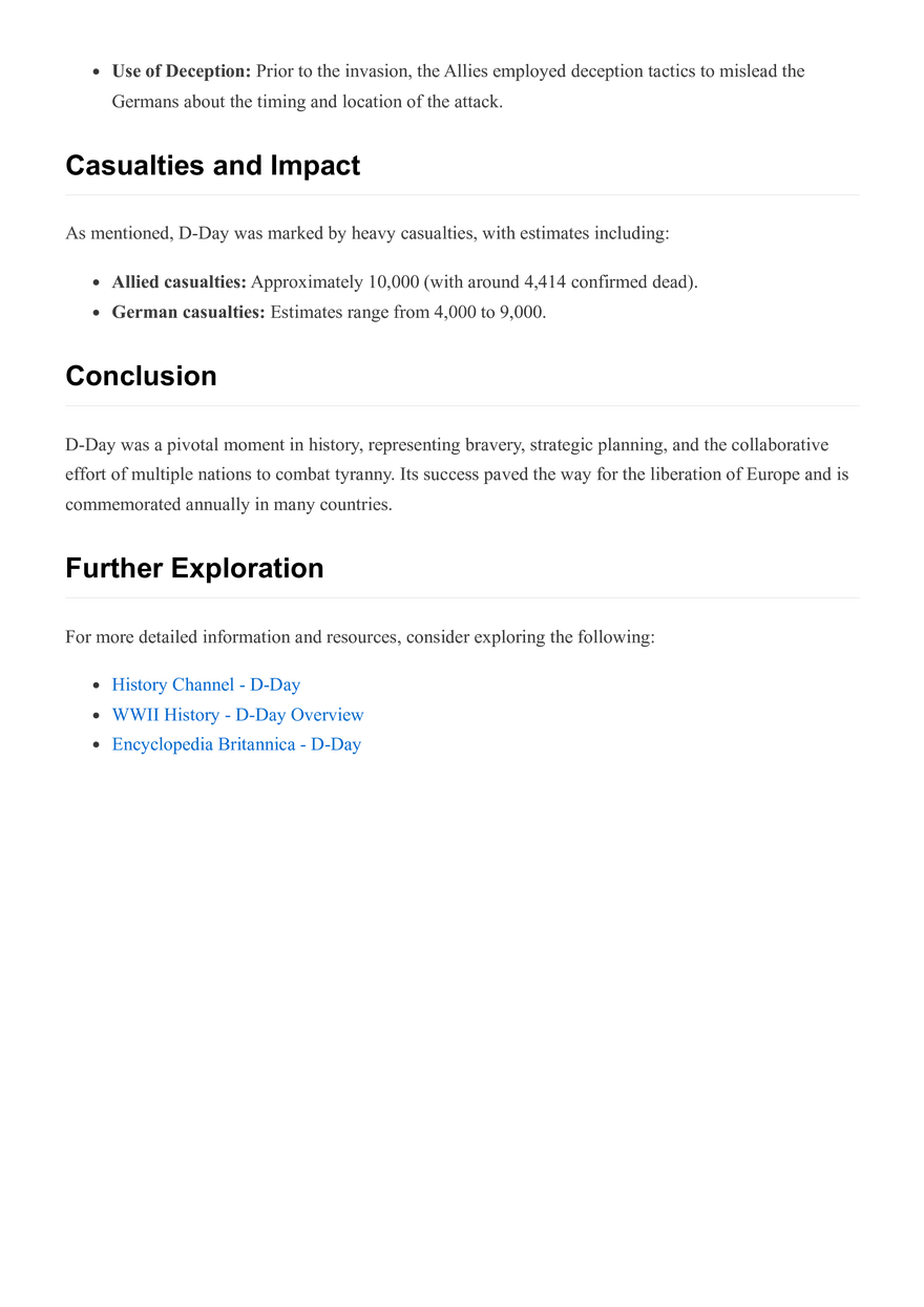 Key Details of D-Day - Page 2
