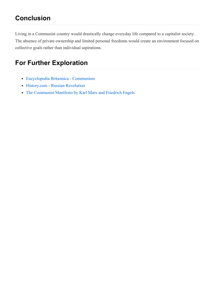 Understanding Communism and Life in a Communist Country - Page 2