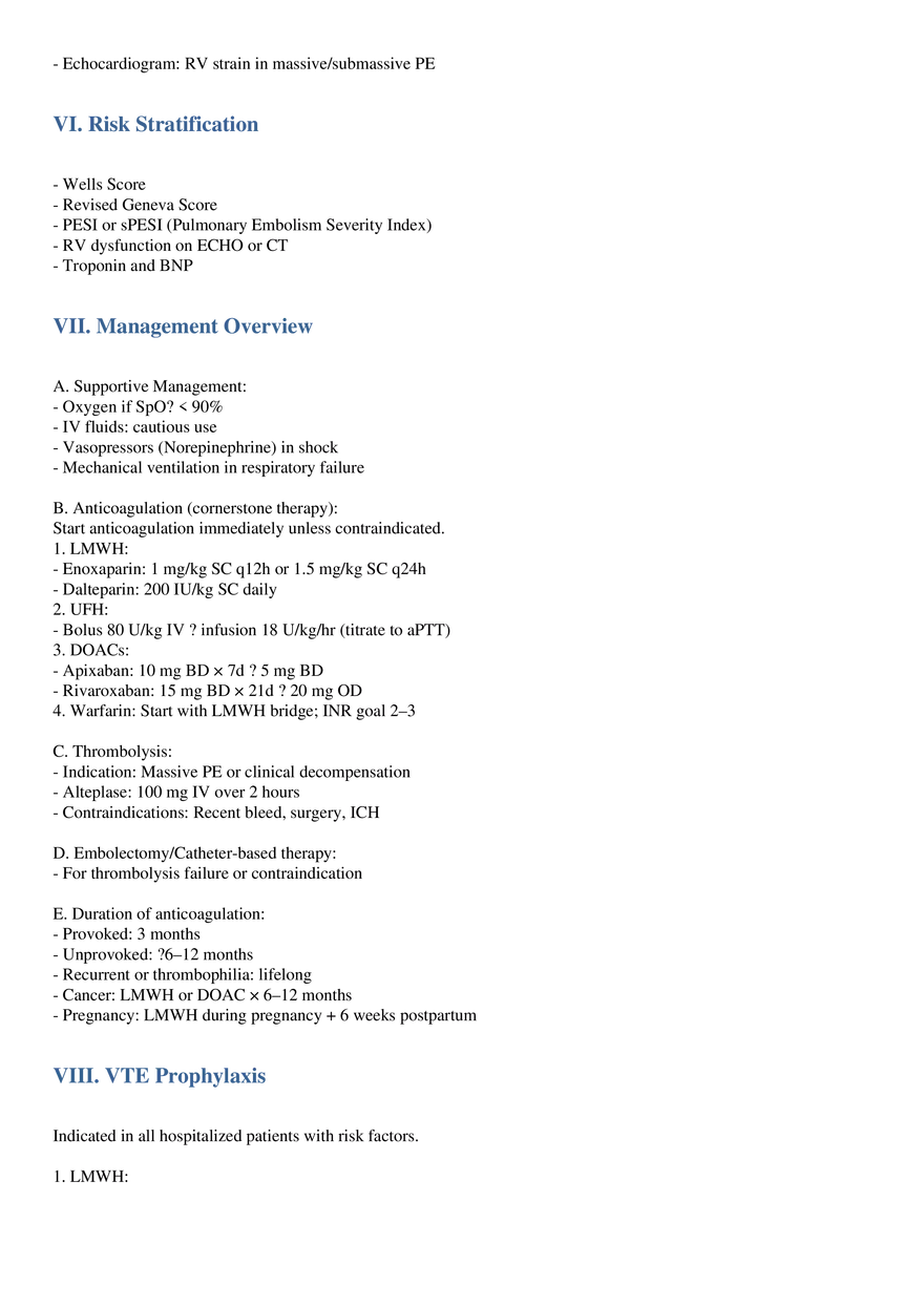 Pulmonary Embolism Consultant Guide - Page 2