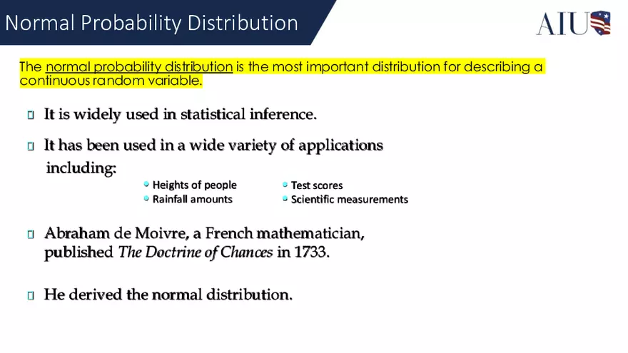 Continuous Probability Distributions - Page 9