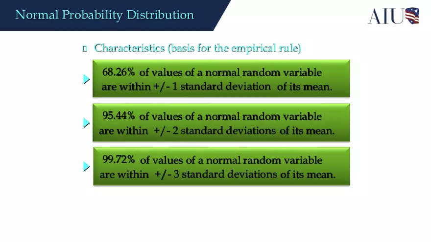 Continuous Probability Distributions - Page 18