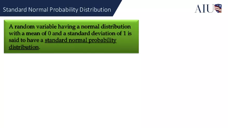 Continuous Probability Distributions - Page 20