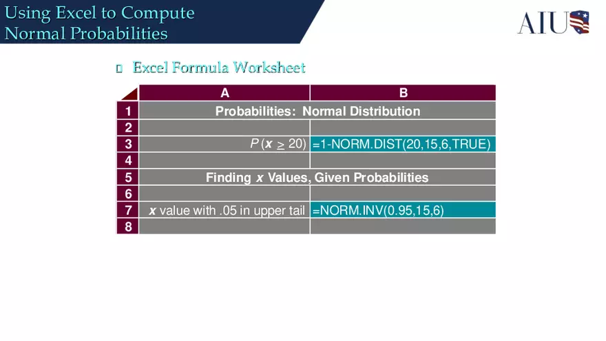 Continuous Probability Distributions - Page 45