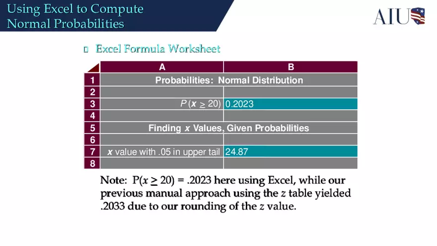 Continuous Probability Distributions - Page 47
