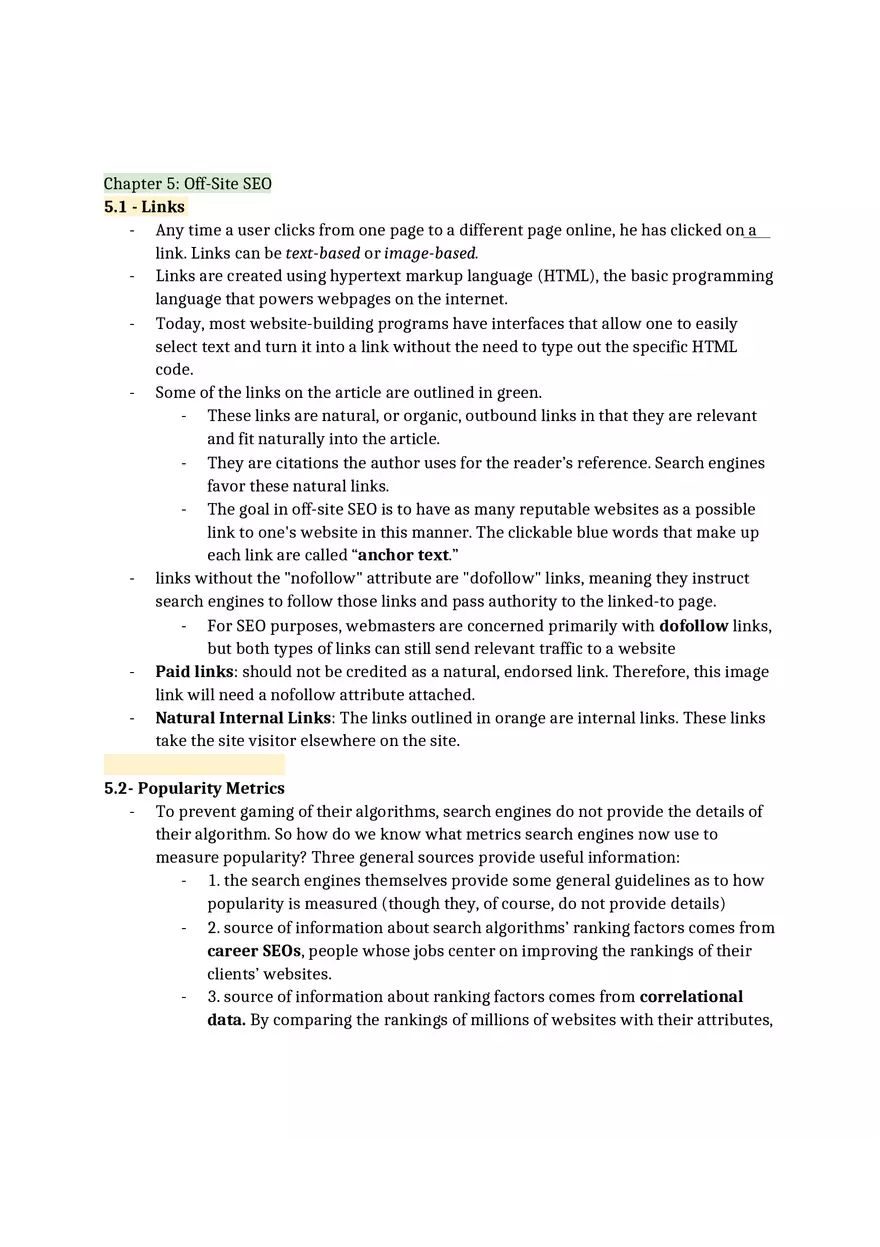 Chapter 5 Off-Site SEO - Page 1
