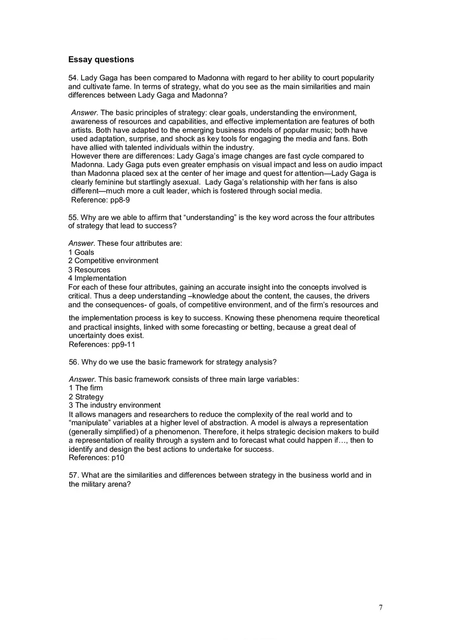 Chapter 1 The Concept of Strategy Essay - Page 1