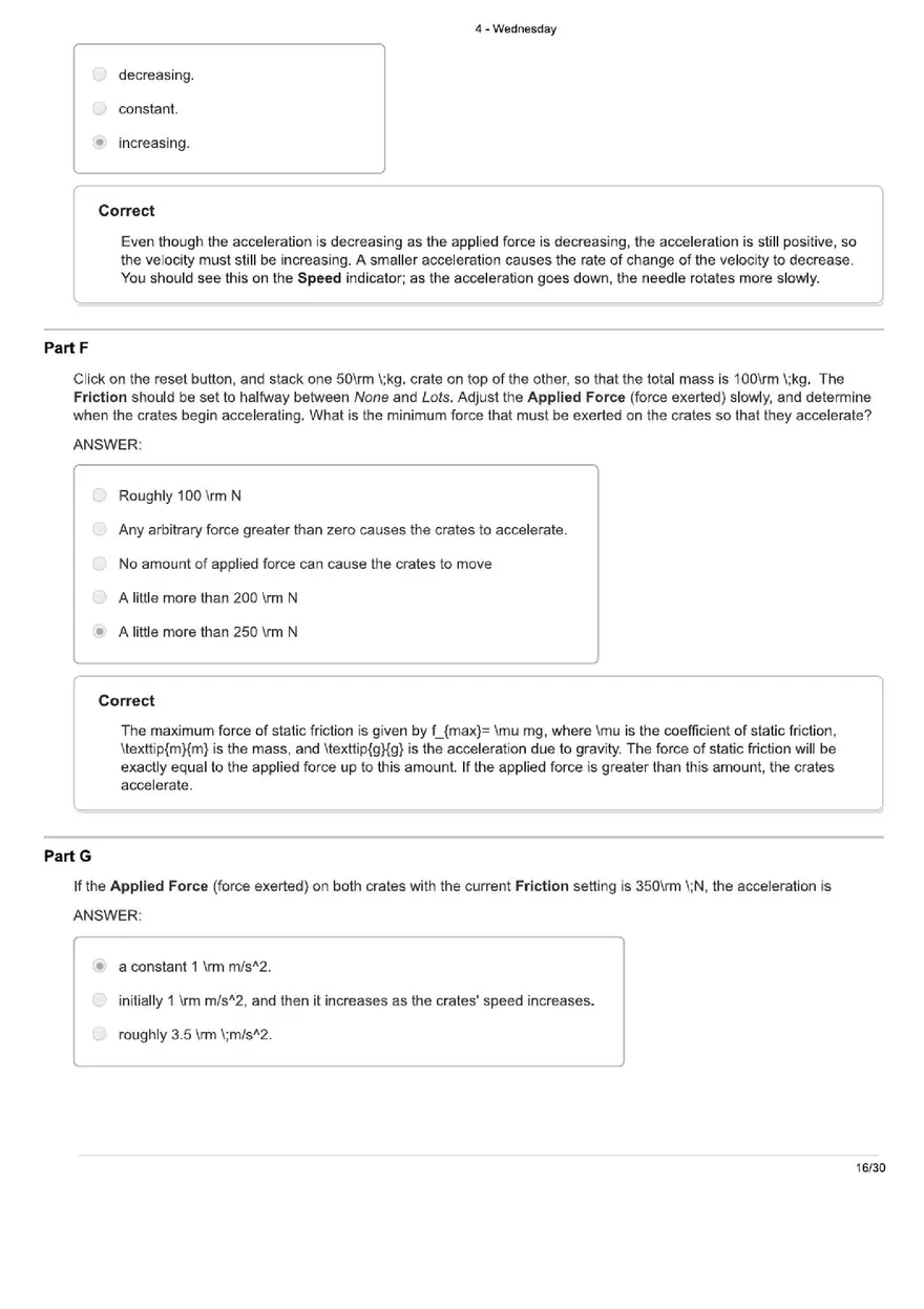 Forces and Motion. Basics - Page 12