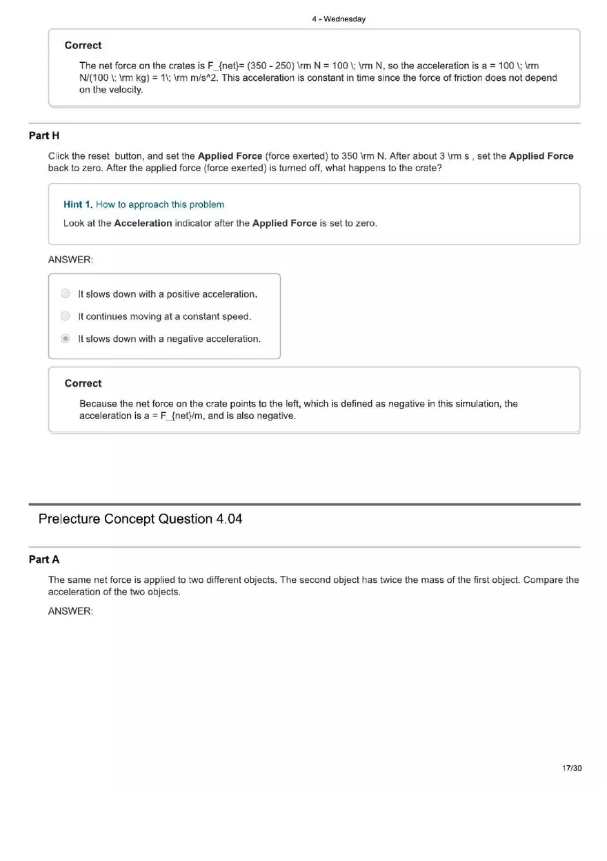 Forces and Motion. Basics - Page 13