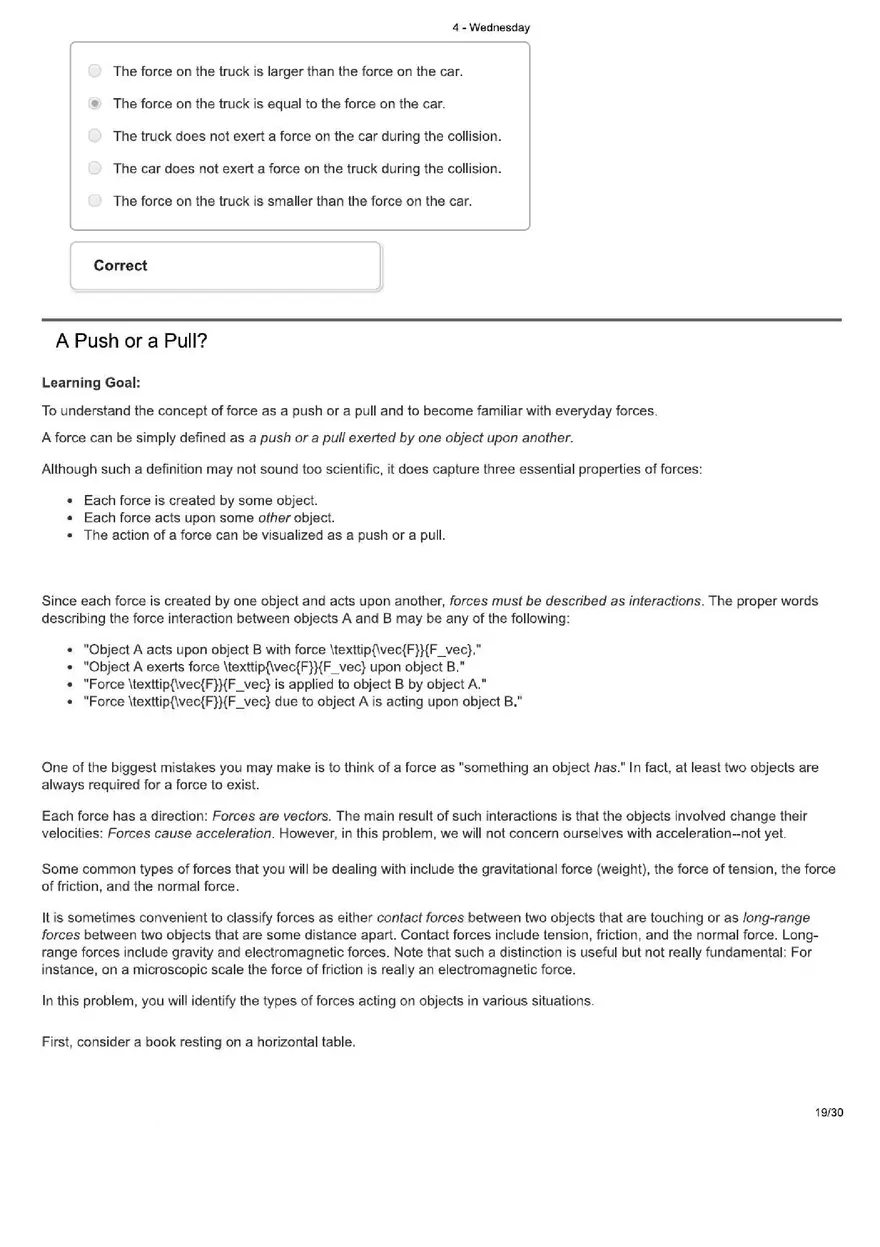 Forces and Motion. Basics - Page 15