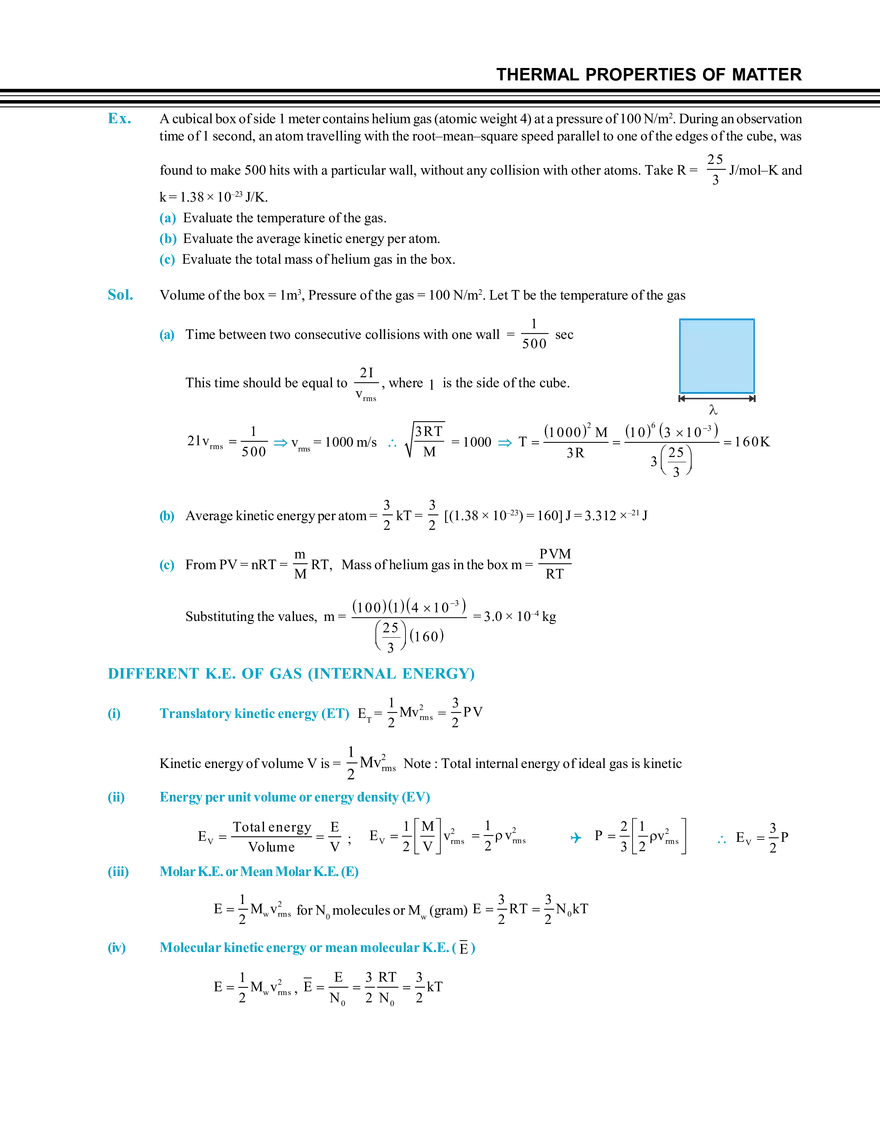 Kinetic Theory of Gases Notes - Page 13