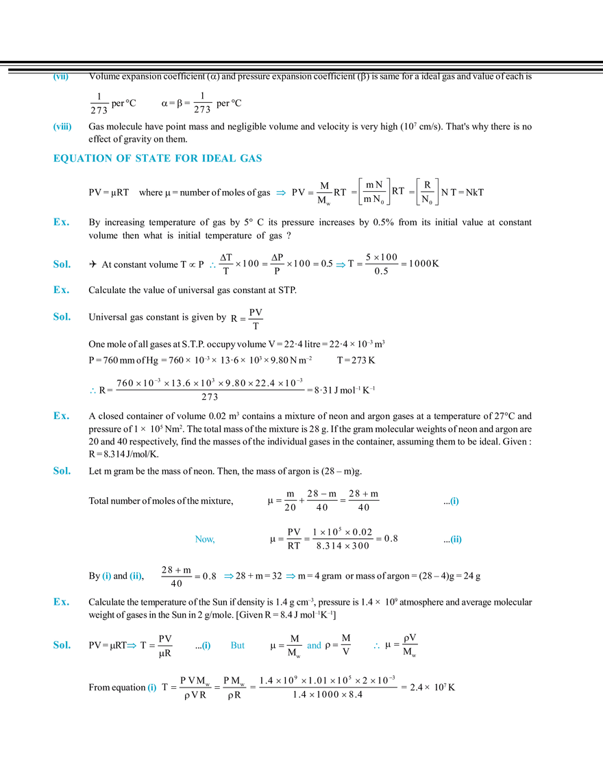 Kinetic Theory of Gases Notes - Page 2