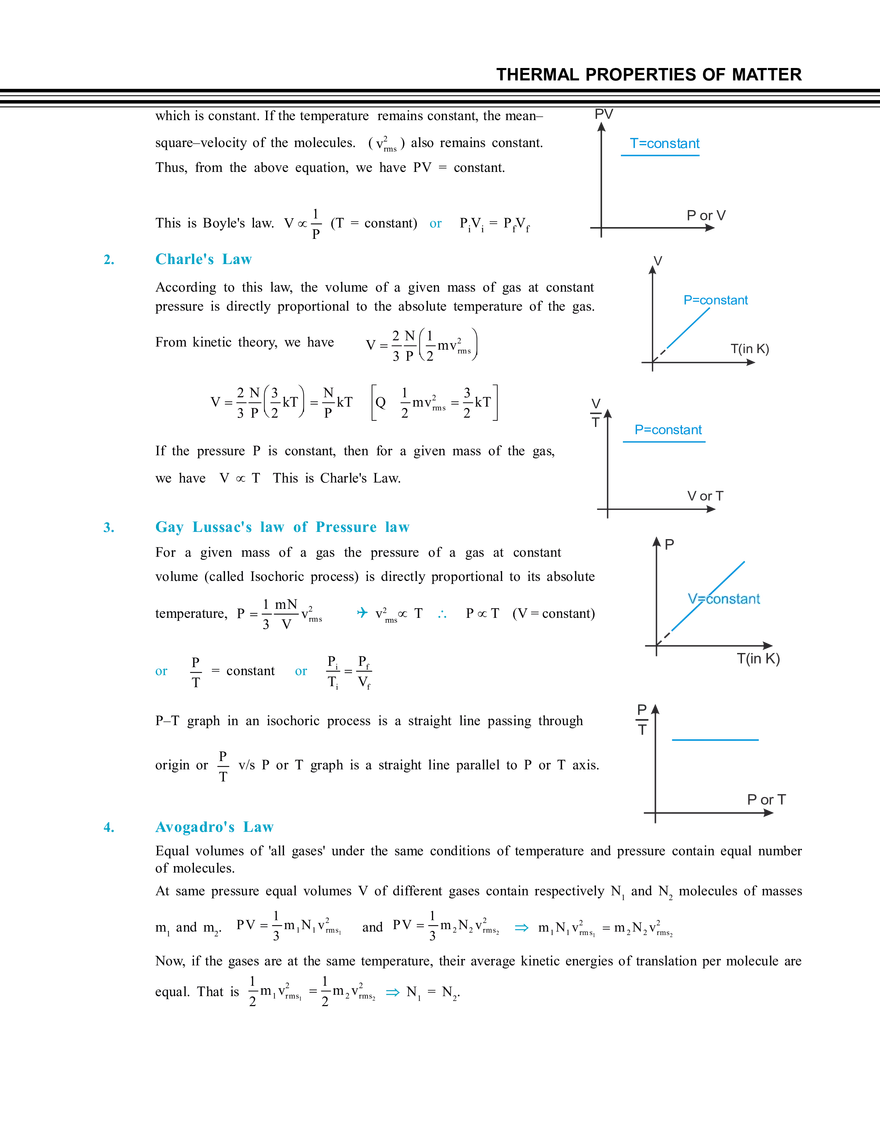 Kinetic Theory of Gases Notes - Page 3