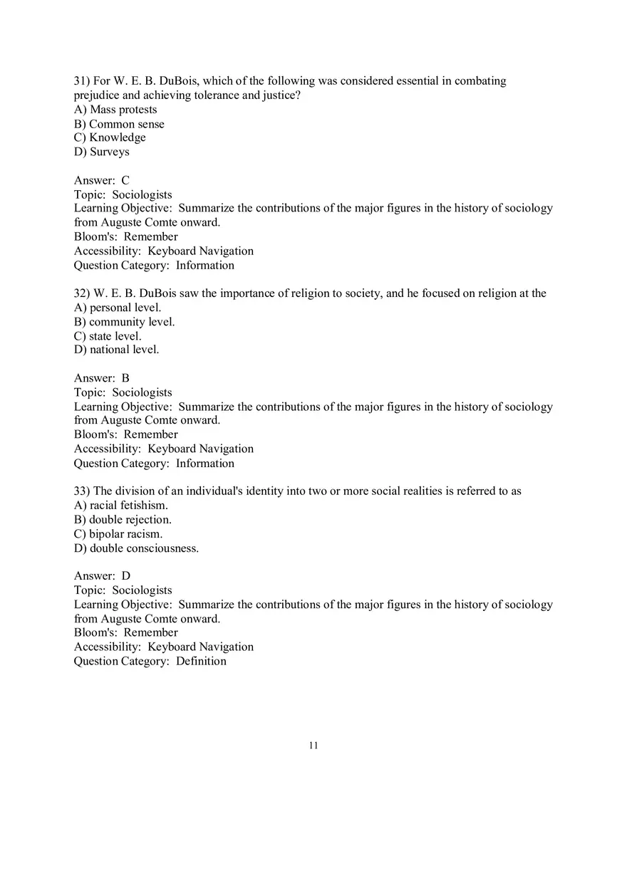 Chapter 01 Understanding Sociology Answers 2 - Page 2