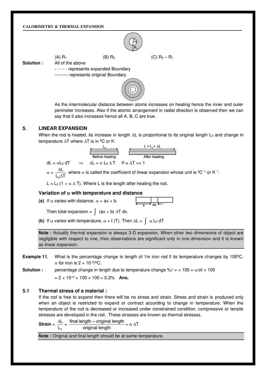 Chapter 20 Calorimetry and Thermal Expansion - Page 15