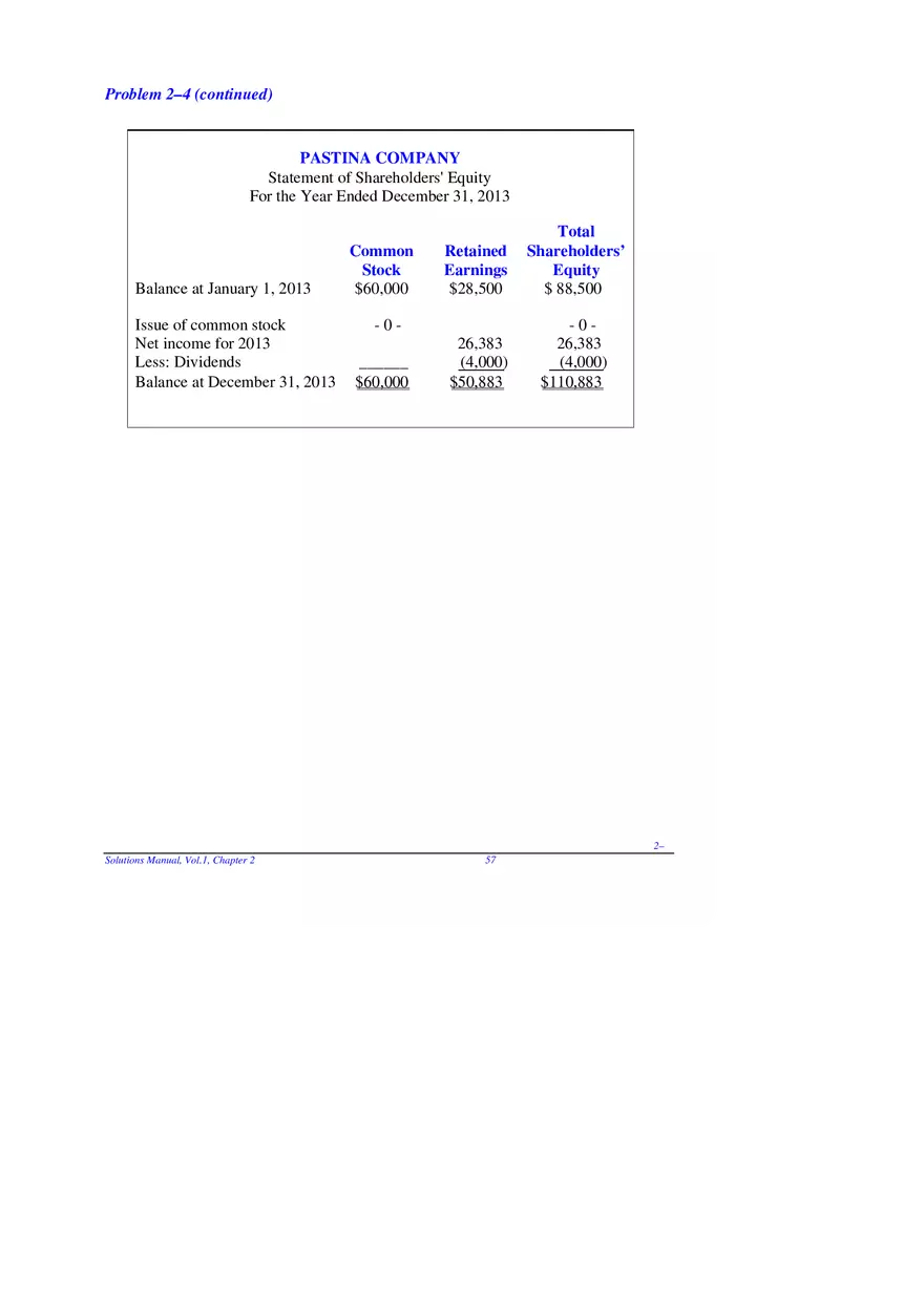 Chapter 2 Review of the Accounting Process Problem 2–4 - Page 7