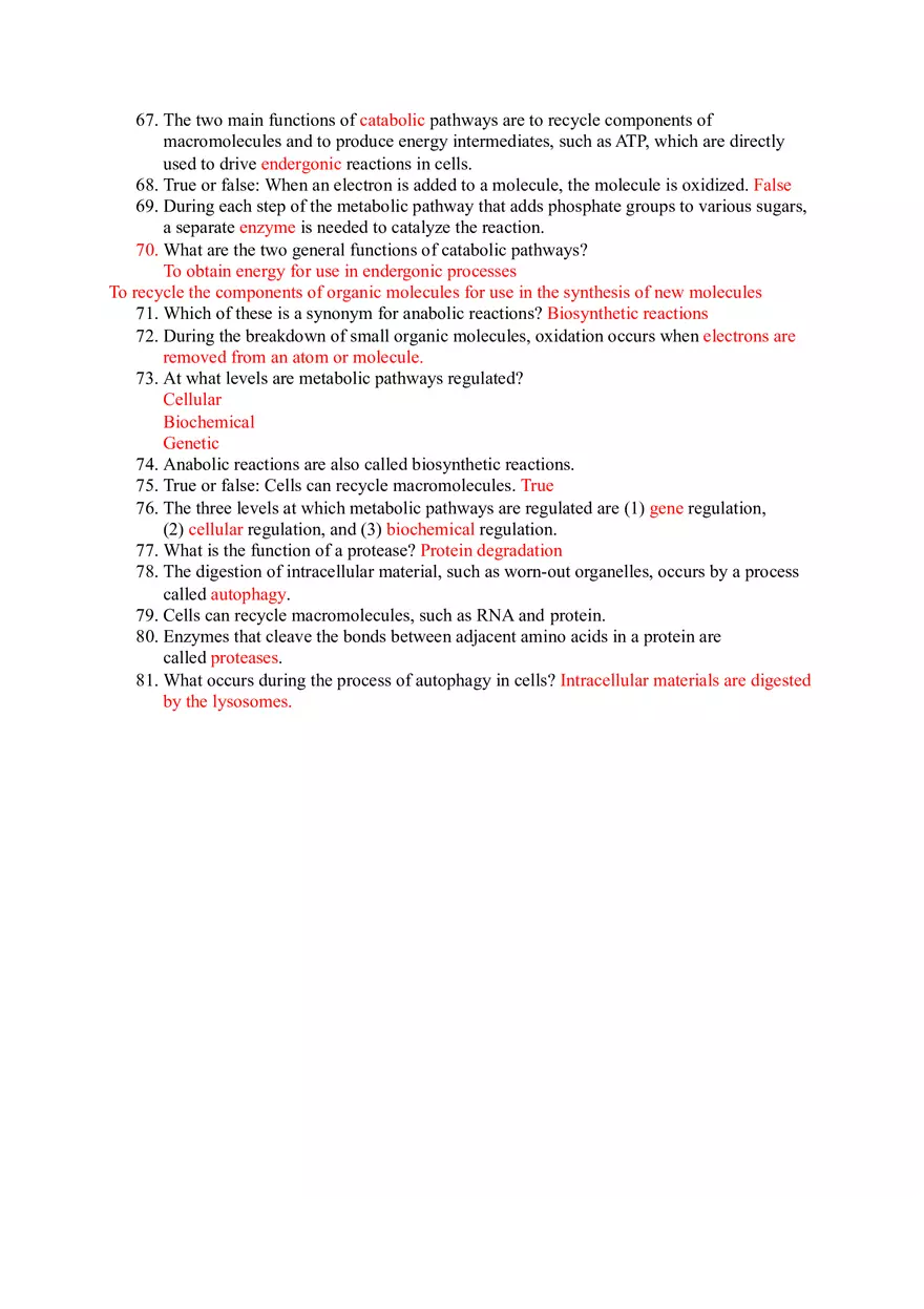 Select the True Statements About Endergonic Reactions - Page 4