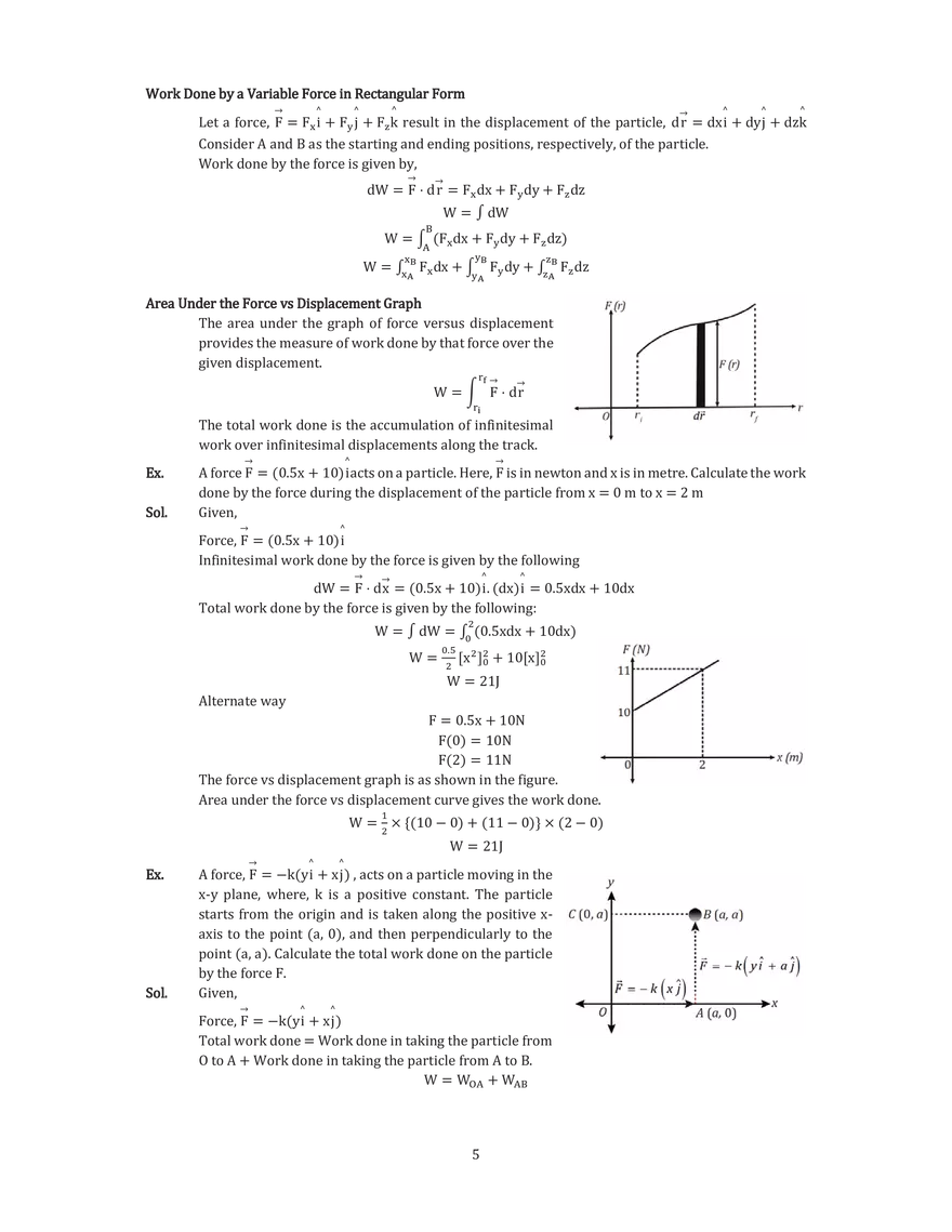 Chapter 9 Work Power Energy - Page 5