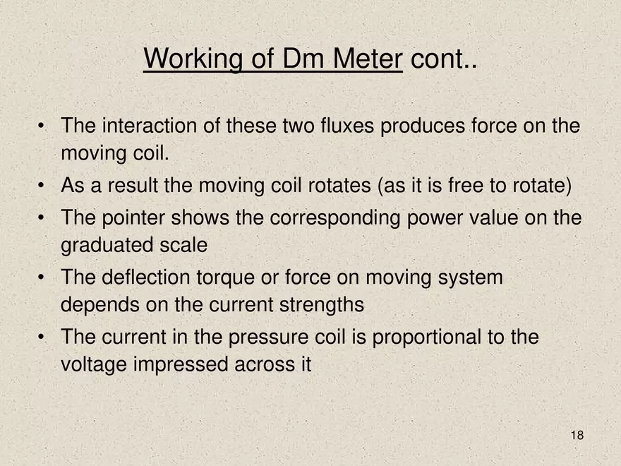 Construction of Electrodynamometer Type Instrument - Page 8