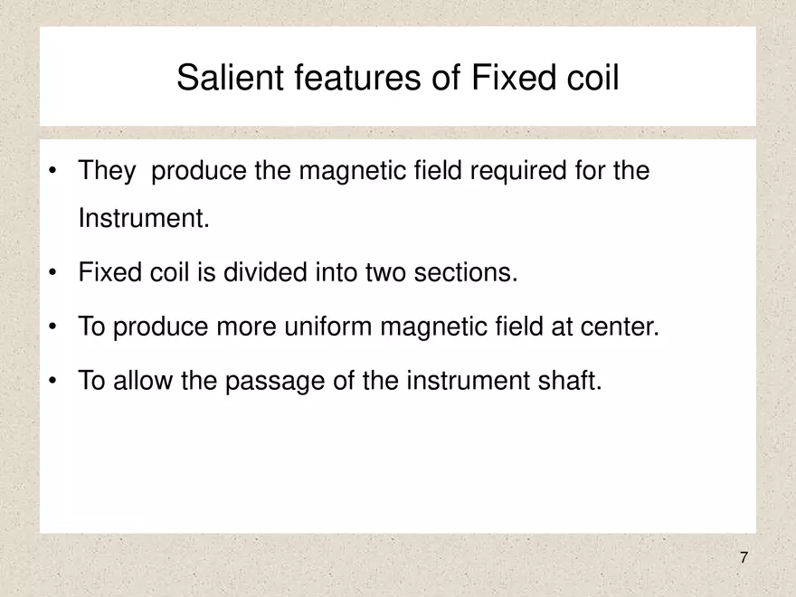 Construction of Electrodynamometer Type Instrument - Page 16
