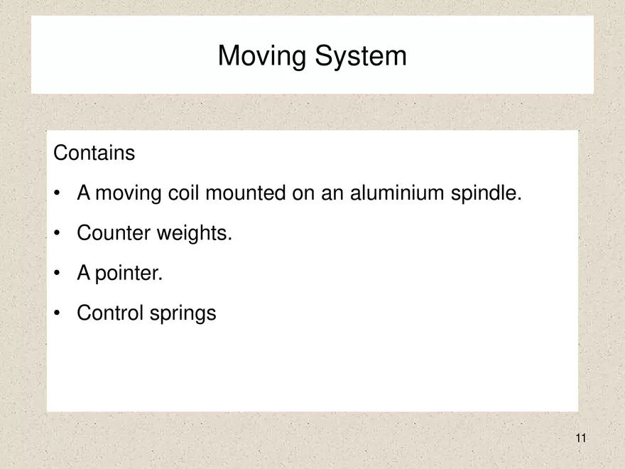 Construction of Electrodynamometer Type Instrument - Page 20