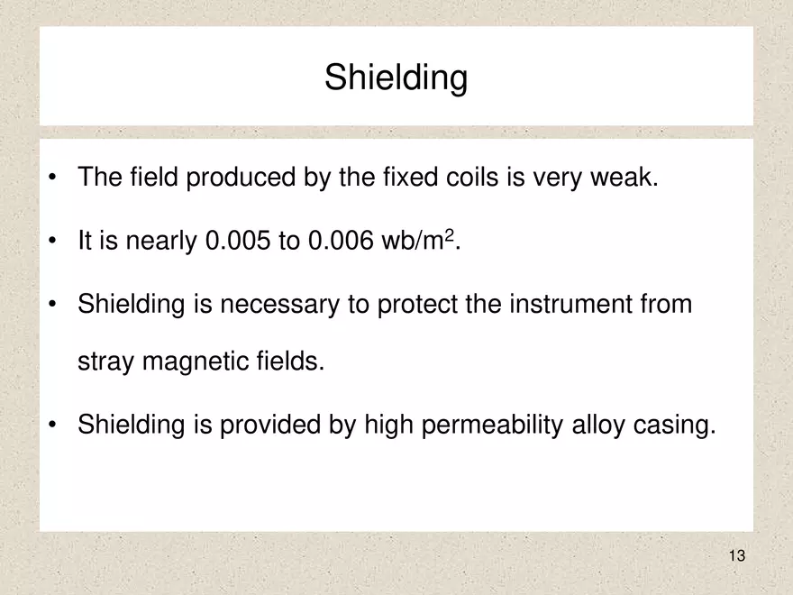 Construction of Electrodynamometer Type Instrument - Page 3