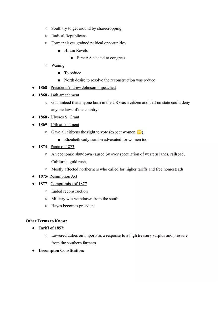 U.S. History Period 5  1844-1877 - Page 5