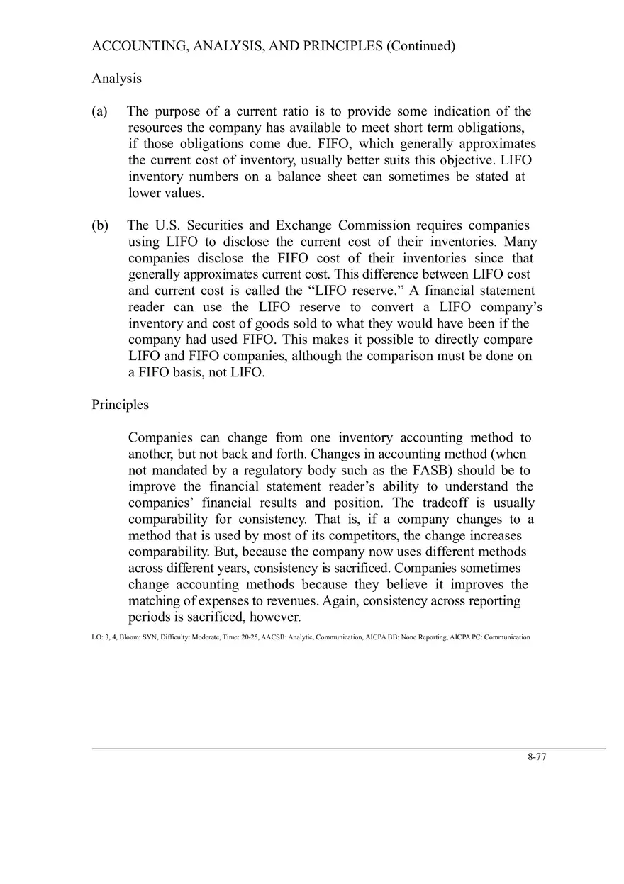 Ch. 8 Valuation of Inventories  A Cost - Basis Approach Accounting, Analysis, and Principles - Page 2