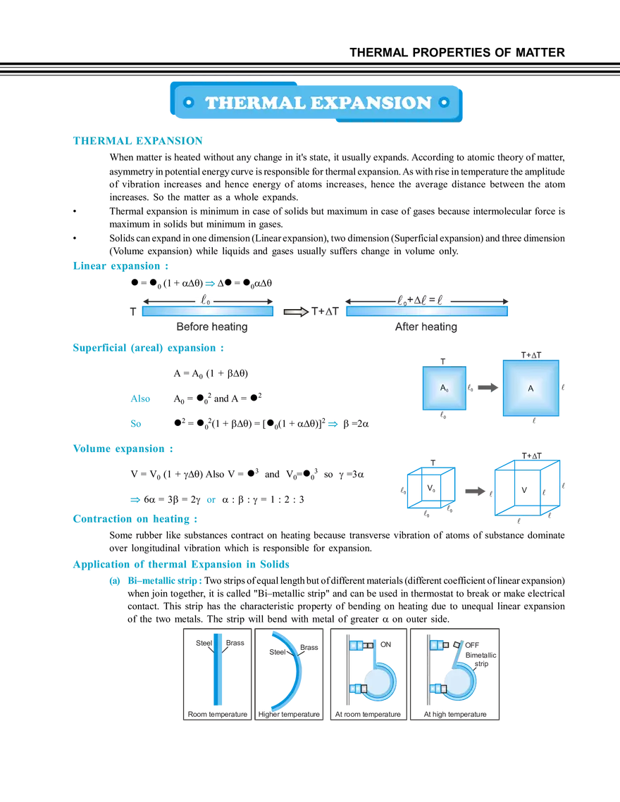 Thermal Expansion - Page 1