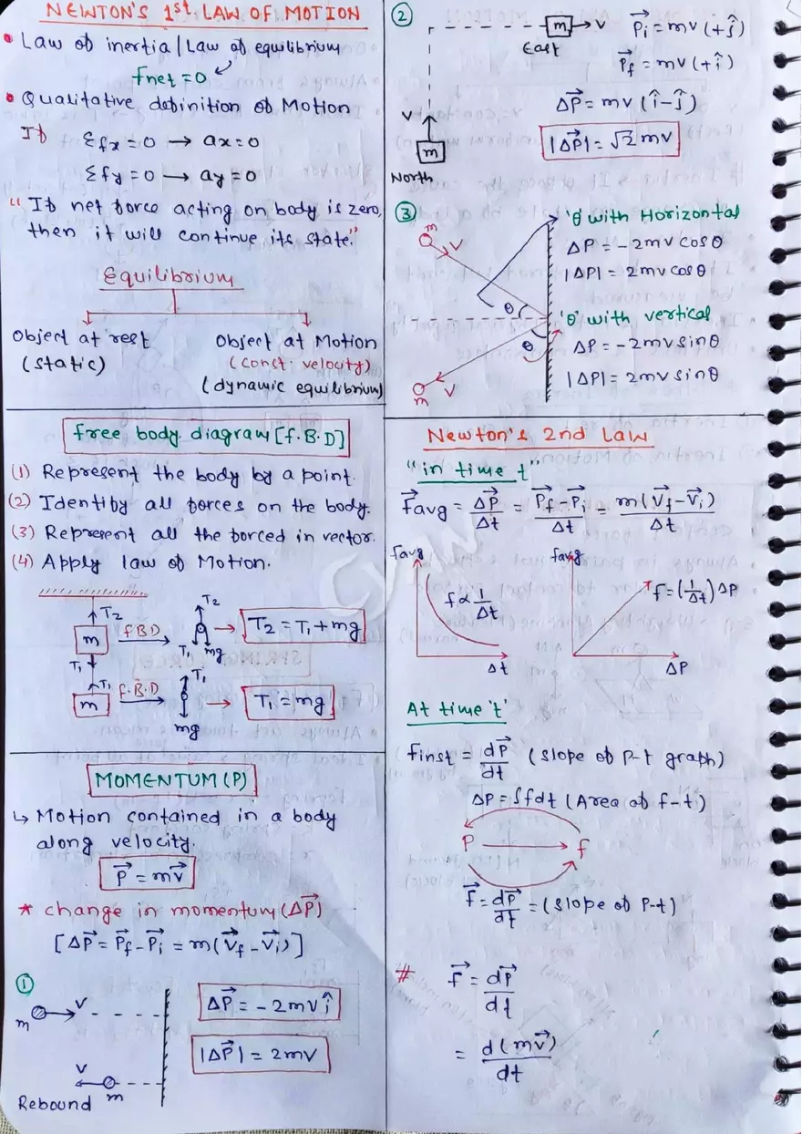 Newton's Law of Motion - Page 2
