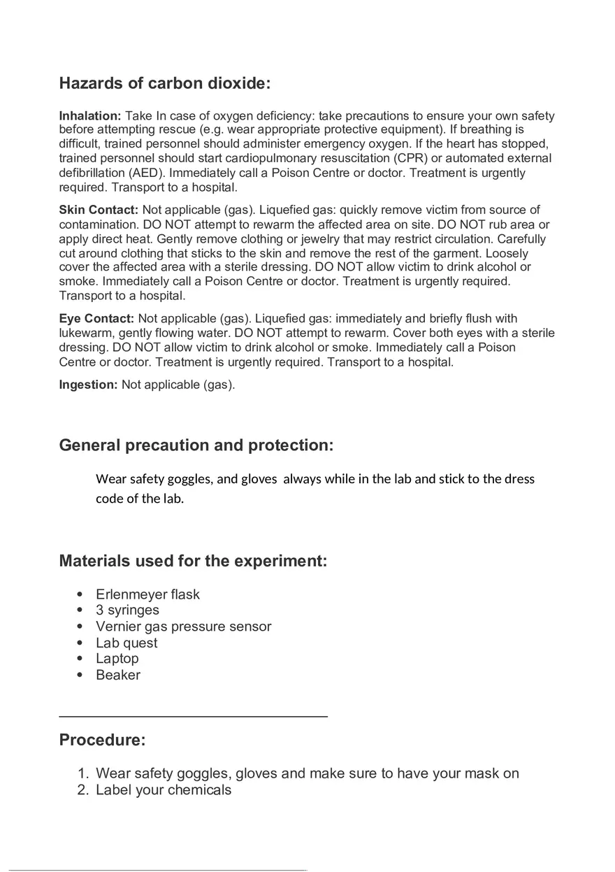 Identifying Unknown Using Stoichiometry Lab - Page 5