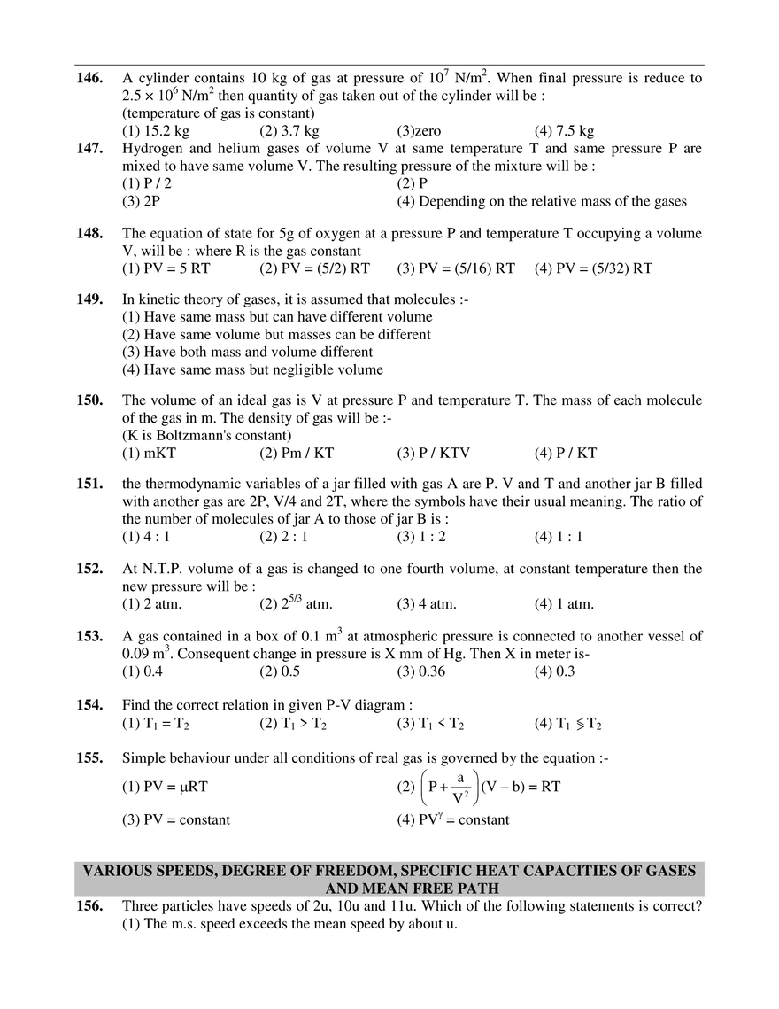 Temperature & Thermal Expansion Exercise-I - Page 10