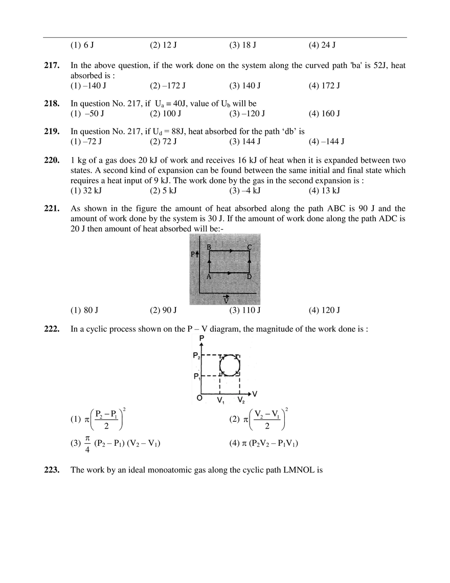 Temperature & Thermal Expansion Exercise-I - Page 18