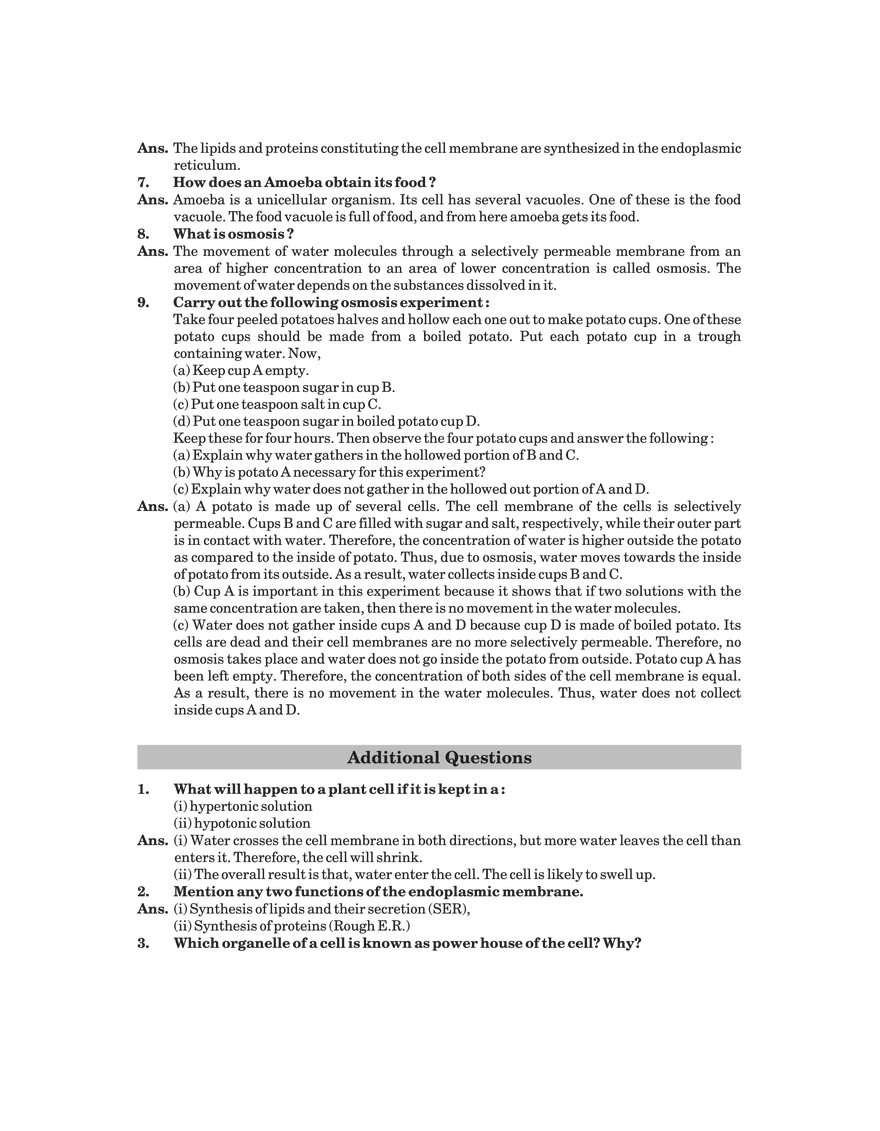 The Fundamental Unit of Life Answers - Page 4