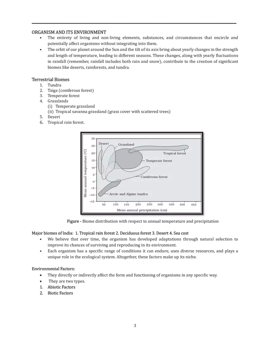 Organism and Its Environment - Page 1