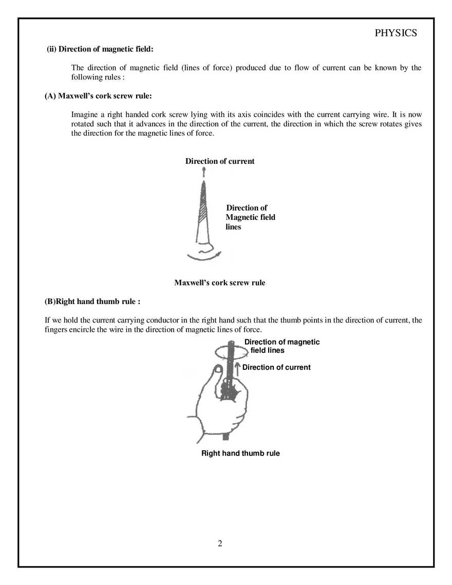 Magnetic Field Due to Current in Circular Path, Magnetic Field in Solenoid - Page 2