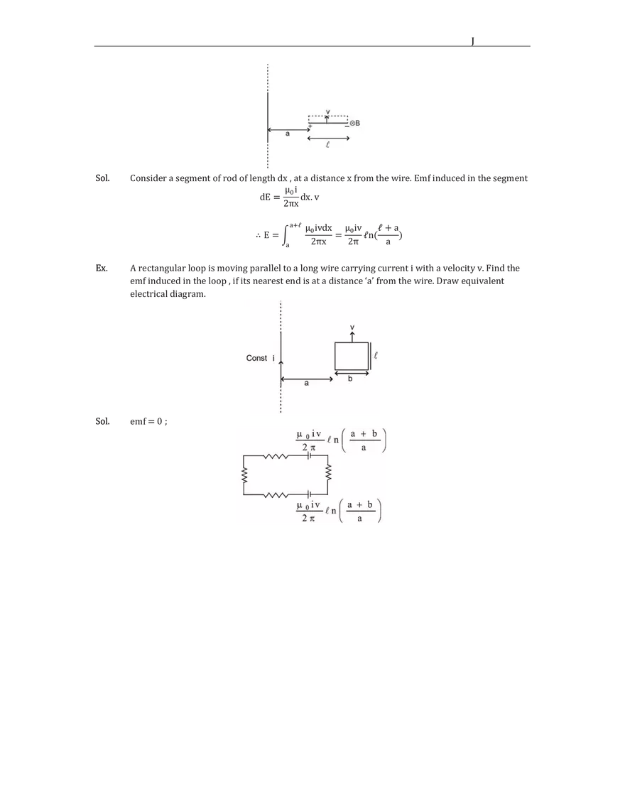 Motional EMF:- Due to Rotation of Conducting Rod E - Page 2