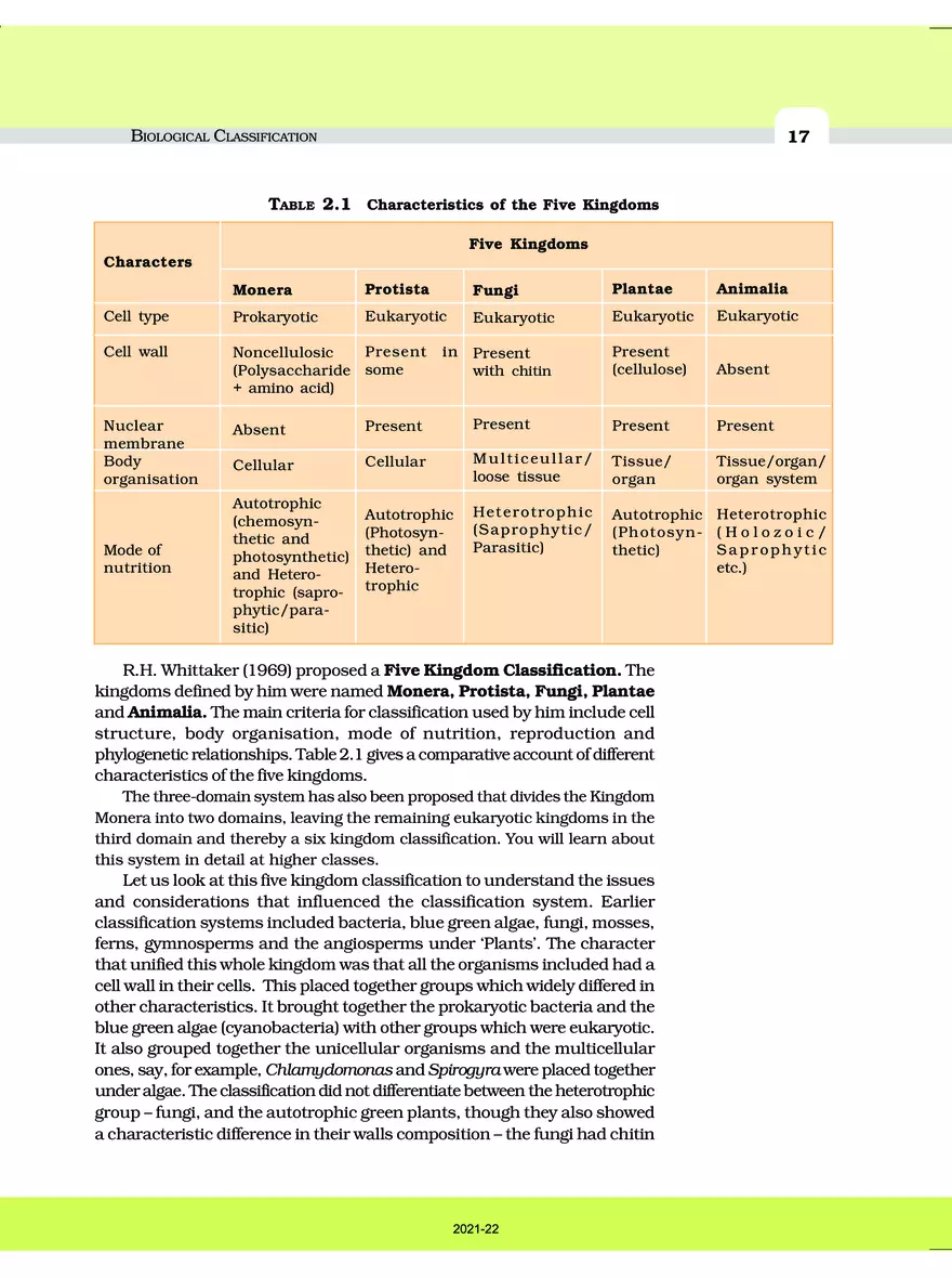 Chapter 2 Biological Classification - Page 2