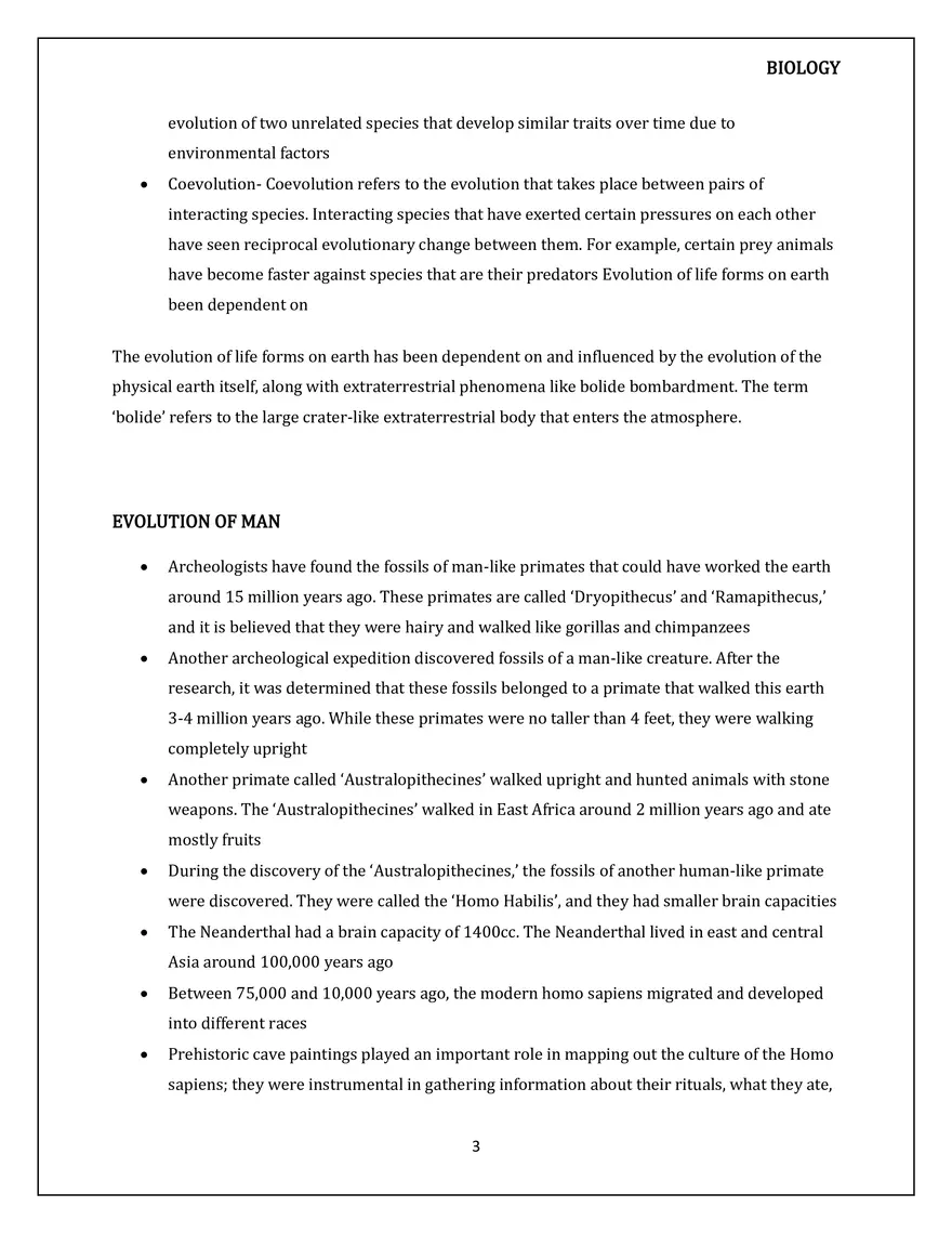 Evolution of Life Forms - A Theory - Page 3