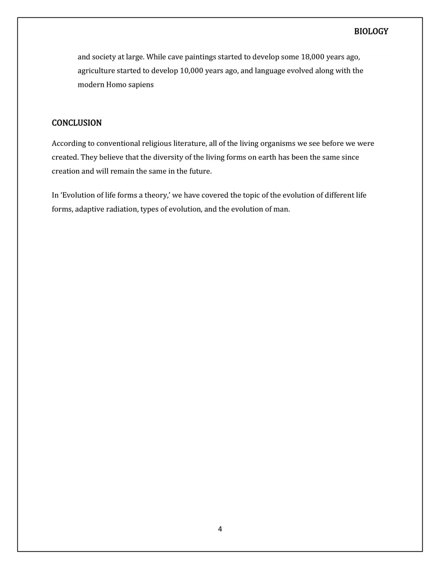 Evolution of Life Forms - A Theory - Page 4