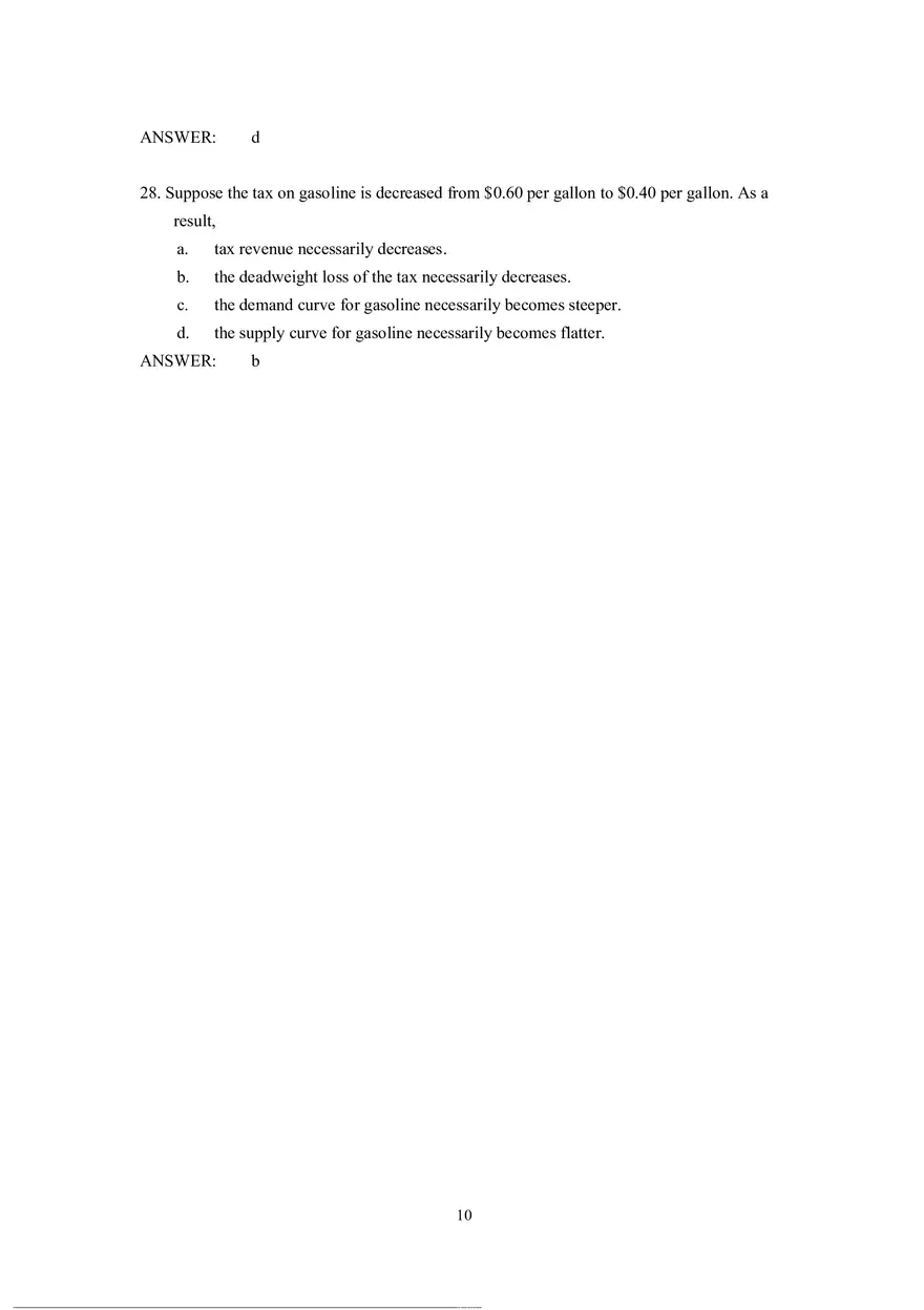 Economics Chapter 8 Key - Page 10