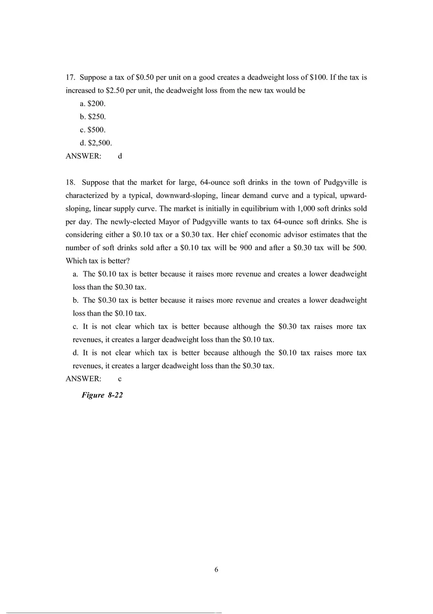 Economics Chapter 8 Key - Page 6