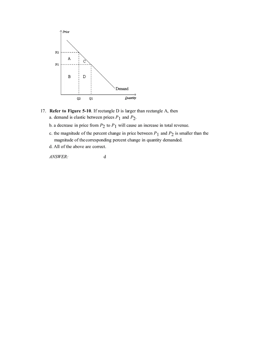 Econ Multiple Choice Answer Key - Page 5
