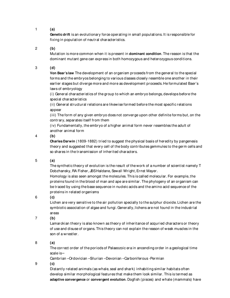 Evolution Exam-1 - Page 22